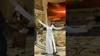 Танец невесты и ее подруг (Dance of the bride and her friends) .Caucasian wedding