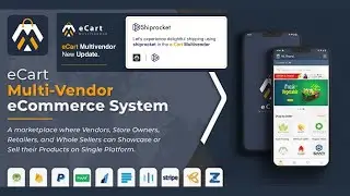 eCart - Multi Vendor Code Free Download || Make eCart - Multi Vendor eCommerce App || Latest Version