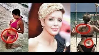 شوفو الممثلة هناء الفهري وين موشمة , عندها 8 وشوم !! Hana el fehri tattouage
