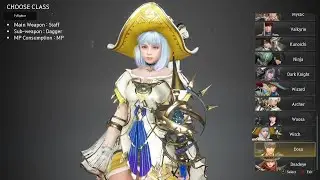 Black Desert Online – All Playable Classes Showcase Full Character List