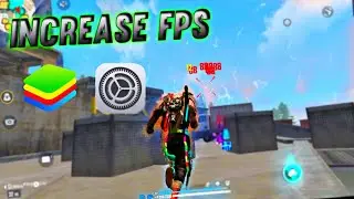 How to Get High Fps In Free Fire With No Lag | Best Settings BLUESTACKS 5