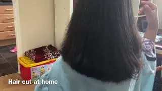 How To Do Kids Haircut At home | Daughter Hair cut Tutorial step by step for Beginners |Haircut |