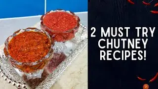 Spicy Onion Chutney | Sweet Garlic Chilli Chutney | Must Try Chutney Recipes super quick and easy
