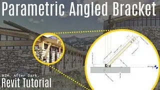Revit Tutorial - Parametric Angled Bracket Revit Family