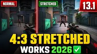 NEW Valorant STRETCHED Resolution FIX After 13.1 (Works 2026!)
