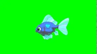 Free Animated Swimming Fish Green Screen Effect [HD] | Chroma Key
