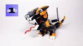 LEGO MIXELS Nindjas Max, NINDJAS Tribe Series 9 Time Lapse Build