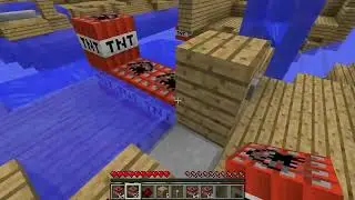 Морской Бой В Minecraft! Мистик И Лаггер - Плохие Пираты :D (Перезалив)