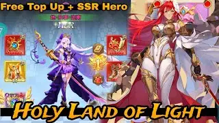 Holy Land of Light P-Server - Free Top Up + SSR hero + VIP Up To Max & More