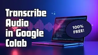 Transcribe an audio or video file to text or .srt (subtitle) using Google Colab