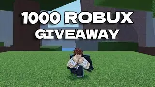 Donating 1000 Robux to the Winner | 1000 Robux Giveaway