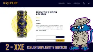 2: XML External Entity Injection (XXE) - Gin and Juice Shop (Portswigger)