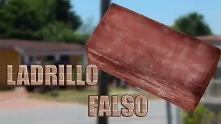 Como Hacer un Ladrillo Falso