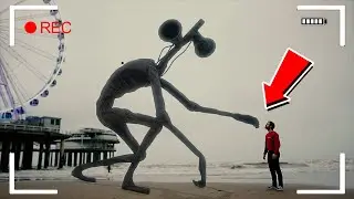 FIQUEI DE FRENTE COM O SIREN HEAD NA VIDA REAL E ISSO ACONTECEU !! (CABEÇA DE SIRENE)