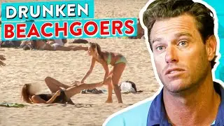 LEGLESS! The Drunkest Beachgoers Descend On Bondi