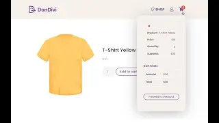 DiviMenus Flex - Adding a dropdown to the Shopping Cart