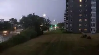 8/18 Thunderstorm Timelapse