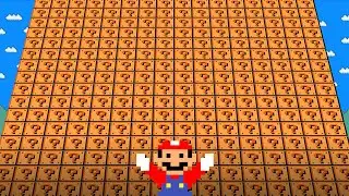Super Marrio Bros. but Mario have 1.000.000 Item Blocks!