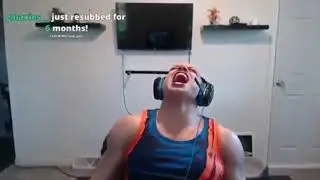 Tyler1 screams.