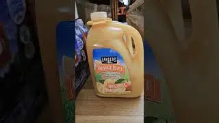 Langers orange juice review from costco