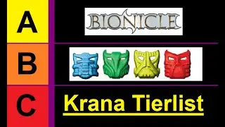 LEGO Bionicle Krana Tierlist