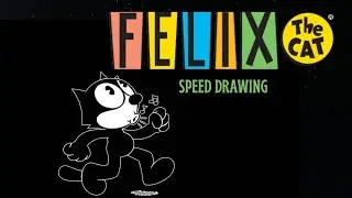 Felix the Cat | Speed Drawing