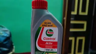 Castrol 10W-30 4T Activ Synthetic Blend Engine Oil(1 L)