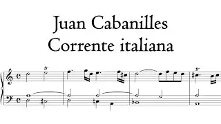Cabanilles - Corrente italiana - Metzler organ, Poblet, Hauptwerk