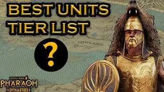 THE ULTIMATE TOTAL WAR:PHARAOH UNIT TIER LIST ! THE BEST NATIVE FACTIONS!