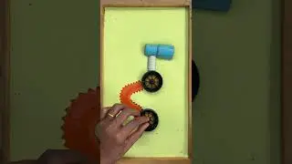 Making a Bizarre Robot Candle from Random Parts! 🤯 