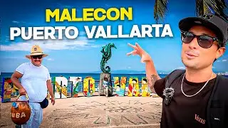 Así es el MALECÓN DE PUERTO VALLARTA 🌊🇲🇽 Qué HACER y Dónde Comer ✅ MEXICO