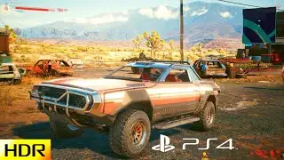 CYBERPUNK 2077 NEW PATCH 1.52 UPDATE - PS4 Slim Gameplay Performance & Graphics Test #24