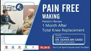 International Patient After Total Knee Replacement Ready to travel back to Dubai