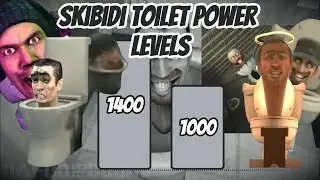 Skibidi Toilet Power Levels | Seasons 2-5