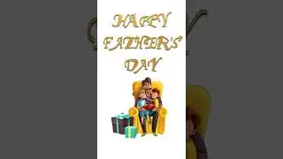Happy Father's Day Green Screen Video 