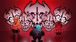 Bad Time Trio - [More Hard Mode!] (Battle Animation)