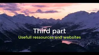 03. Asmaa Hadir | Usefull links | Opportunités et bourses d'études