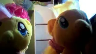 Обзор на мягких пони Флаттершай и Эпл джек