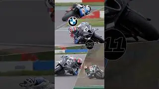 Rory Skinner riding the BMW M1000RR during the BSB test weekend Donington Park 06/04/24