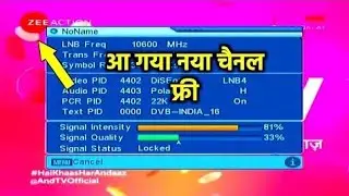 zee action launch on dd free dish  || zee action ko dd free dish mia kasy add kry