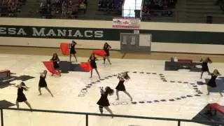 Palm Desert High School Winterguard @ Costa Mesa High School 3-13-2016