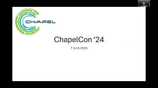 ChapelCon '24: Welcome to ChapelCon'24