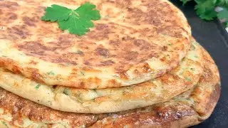 🔴СЫРНЫЕ ЛЕПЕШКИ за 10 МИНУТ пальчики оближешь❗ Готовим на сковороде вкуснейшие сырные лепешки.
