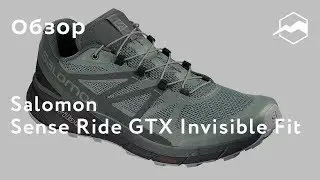 Кроссовки Salomon Sense Ride GTX Invisible Fit. Обзор