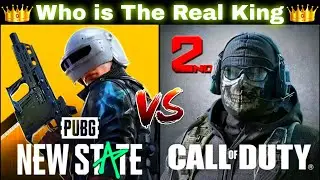 PUBG NEW STATE VS CALL OF DUTY MOBILE | CODM VS PUBG NEW STATE | CODM VS PUBGM | BGMI VS CODM |