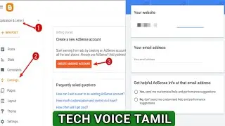 how to create google adsense account for blogger