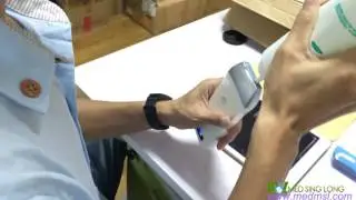 wireless Medical Ultrasound Scan linear Probe MSLPU35 Technical operation video