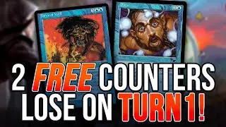 I BEAT FORCE OF WILL + DAZE ON TURN 1! Legacy The EPIC Storm Combo v15.5 MTG | Magic: The Gathering