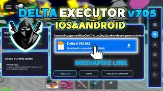 Delta Executor Mobile NEW Update (v2.705) | Download & Install Best Roblox Executor  (iOS & Android)