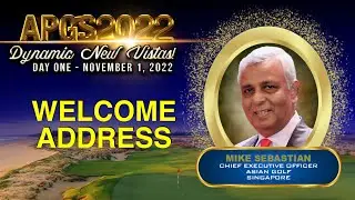 APGS2022 ● Welcome Address | Mike Sebastian